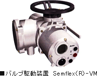 バルブ駆動装置　Semflex（R）-VM